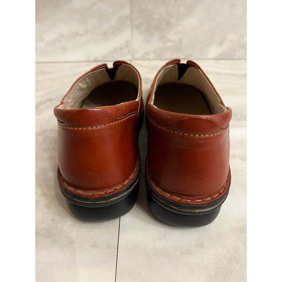 Spring Step Carmen 3909 Slip On Shoes Chestnut Leather Uppers Women's Size 9 - Picture 5 of 7